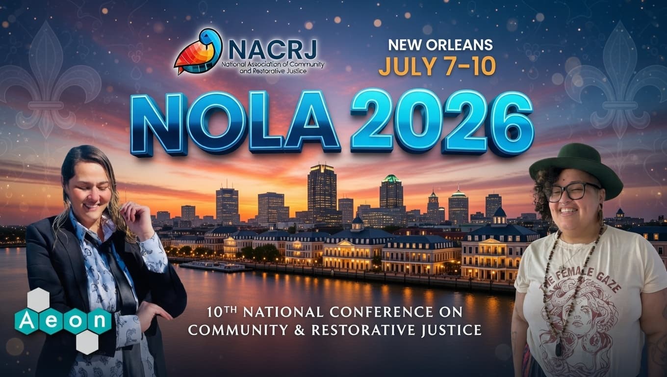 A Decade of Collective Transformation: Aeon at the 10th National Conference on Community and Restorative Justice 1 aeon-presents-at-the-nacrj-10th-national-conference-2026